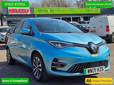 Used Renault Zoe GT-Line 100 kW (136 HP) 2021 Blue Hatchback