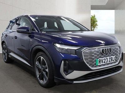 Used Audi Q4 e-tron S-Line 219 kW (299 HP) 2023 Blue SUV