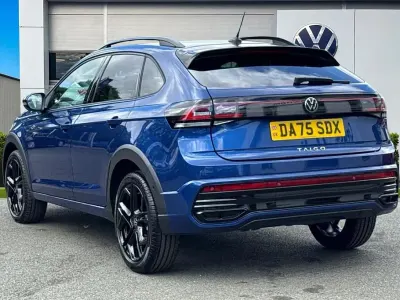 Used VW Taigo Black Edition 150 HP (110 kW) 2025 Blue SUV
