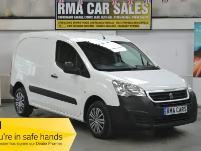 Used Peugeot Partner S 2016 White MPV