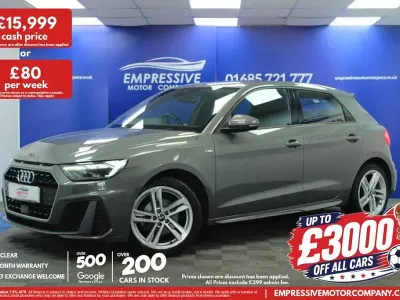 Used Audi A1 Sportback S-Line 110 HP (80 kW) 2021 Grey Hatchback