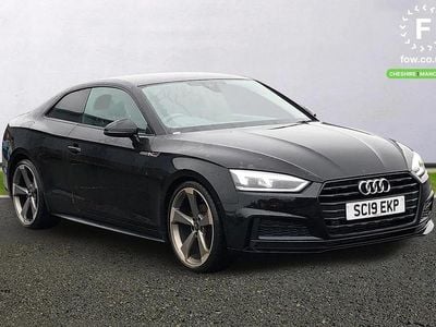 Used Audi A5 Black Edition 190 HP (139 kW) 2019 Black Coupe