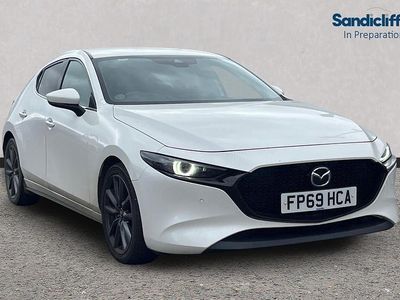 Used Mazda 3 2019 White Hatchback
