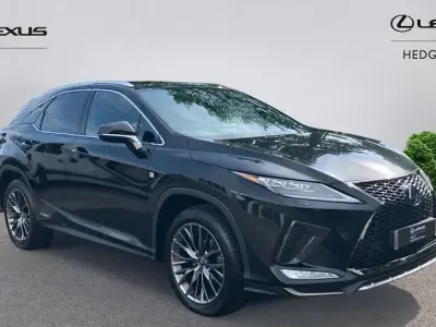 Usado Lexus RX450h Sport Line 313 CV (230 kW) 2022 Negro SUV