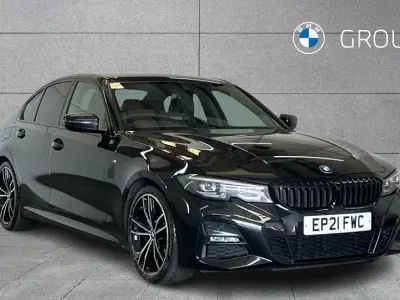 Used BMW 320 M Sport 184 HP (135 kW) 2021 Black Sedan