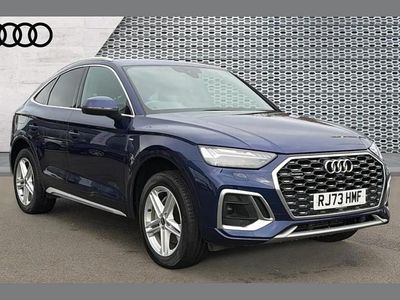 Used Audi Q5 Sportback S-Line 295 HP (216 kW) 2023 Blue SUV