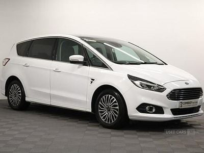 White Used 2019 Ford S-MAX Titanium MPV | £13,995 (Fair price)