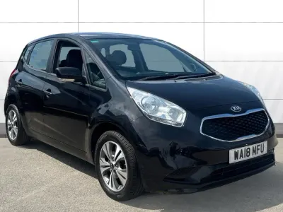 Used Kia Venga 125 HP (91 kW) 2018 Black Hatchback