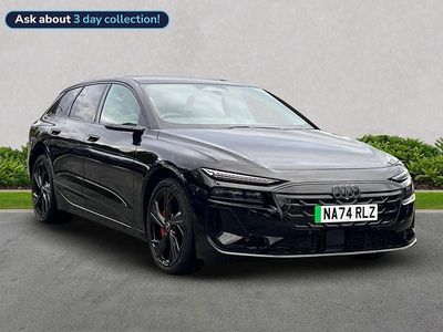 Black Used 2025 Audi A6 e-tron Performance Estate | £51,951