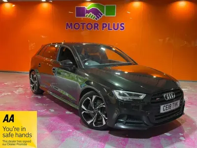 Used Audi S3 Sportback Black Edition 310 HP (228 kW) 2018 Black Hatchback
