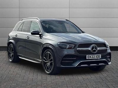 Begagnad Mercedes GLE400 AMG line 330 HK (242 kW) 2022 Grå SUV