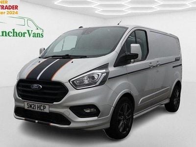 Used Ford Transit Custom Sport 185 HP (136 kW) 2021 Silver Van