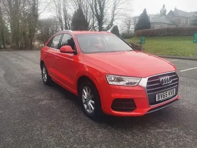 Used Audi Q3 Design 150 HP (110 kW) 2015 Red SUV