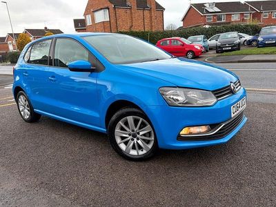 Blue Used 2014 VW Polo SE Hatchback | £9,495 (Fair price)