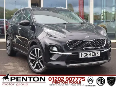 Usado Kia Sportage 174 CV (127 kW) 2019 Negro SUV