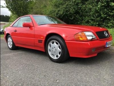 Used Mercedes SL300 190 HP (139 kW) 1993 Red Cabriolet