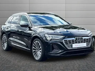 Used Audi Q8 e-tron S-Line 300 kW (408 HP) 2024 Black SUV