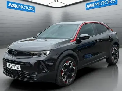 Used Vauxhall Mokka SRi 100 HP (73 kW) 2021 Black SUV