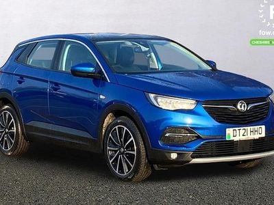 Used Vauxhall Grandland X Elite 131 HP (96 kW) 2021 Blue SUV