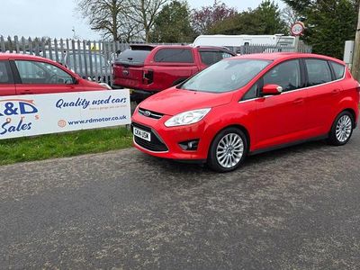 Begagnad Ford C-MAX Titanium 2014 Röd Minibuss