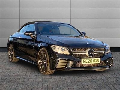 Black Used 2020 Mercedes C43 AMG Premium Plus Cabriolet | £28,195 (Good price)