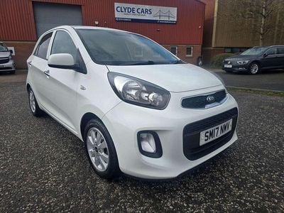 Used Kia Picanto 65 HP (47 kW) 2017 White Hatchback