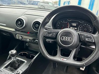 Used Audi A3 Sportback Black Edition 116 HP (85 kW) 2018 Black Hatchback