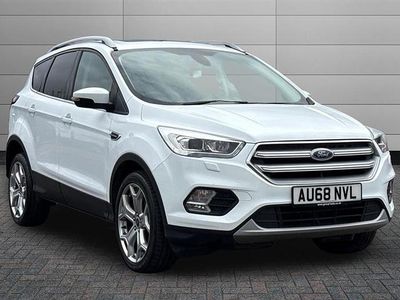 Used Ford Kuga Titanium X 150 HP (110 kW) 2018 White SUV
