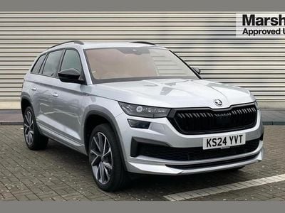 Used Skoda Kodiaq SportLine 200 HP (147 kW) 2024 Silver SUV