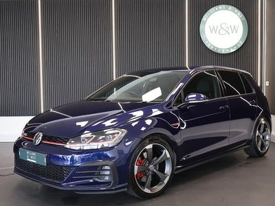 Used VW Golf VII GTI 2018 Blue Hatchback
