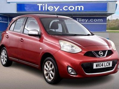 Used Nissan Micra Acenta 80 HP (58 kW) 2014 Red Hatchback