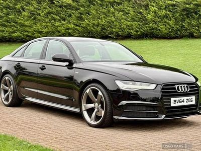 Black Used 2014 Audi A6 S-Line Sedan | £10,250 (Expensive)