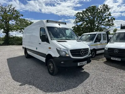 Used Mercedes Sprinter 190 HP (139 kW) 2019 White Van