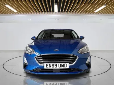 Used Ford Focus Titanium 125 HP (91 kW) 2018 Blue Hatchback