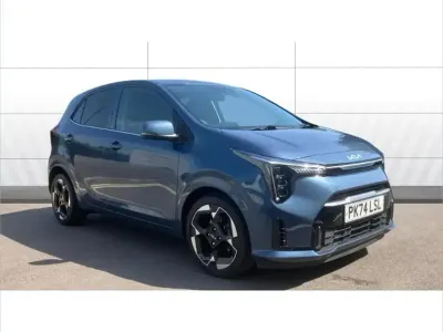 Used Kia Picanto 63 HP (46 kW) 2024 Blue Hatchback