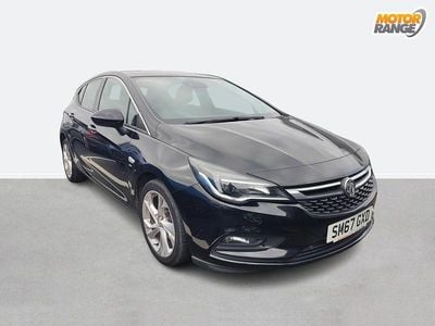 Used Vauxhall Astra SRi 150 HP (110 kW) 2018 Black Hatchback