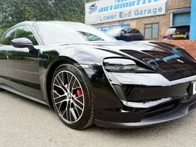 Used Porsche Taycan 4S 22 kW (30 HP) 2020 Black Sedan