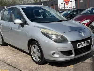 Used Renault Scénic III 106 HP (77 kW) 2009 Silver MPV