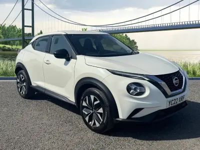 Used Nissan Juke Acenta 117 HP (86 kW) 2022 White SUV