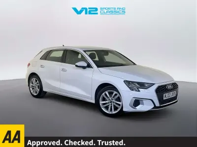 Used Audi A3 Sportback Sport 110 HP (80 kW) 2022 White Hatchback