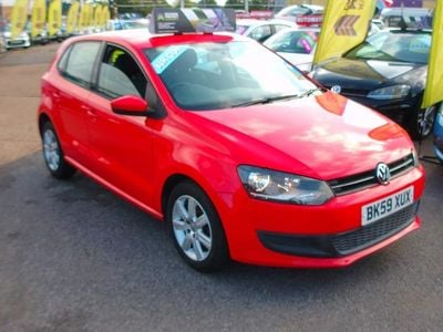 Used VW Polo SE 70 HP (51 kW) 2009 Red Hatchback