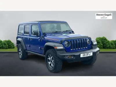 Begagnad Jeep Wrangler Rubicon 270 HK (198 kW) 2020 Blå SUV