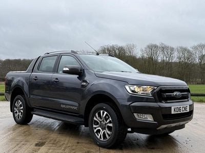 Grey Used 2016 Ford Ranger Wildtrack Pickup | £14,995 (Fair price)