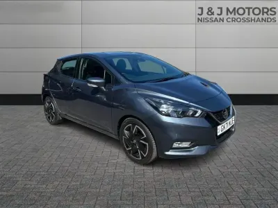 Used Nissan Micra Acenta 92 HP (67 kW) 2021 Grey Hatchback