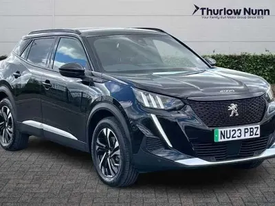 Used Peugeot e-2008 GTi 100 kW (136 HP) 2023 Black SUV