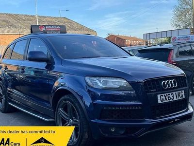 Begagnad Audi Q7 S-line plus 245 HK (180 kW) 2013 Blå SUV
