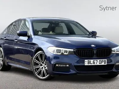Used BMW 530 M Sport 261 HP (191 kW) 2017 Blue