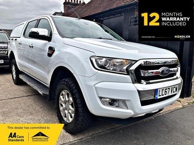 White Used 2017 Ford Ranger XLT Pickup | £8,490