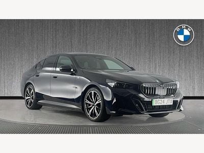Black Used 2024 BMW i5 M Sport Sedan | £43,499 (Fair price)