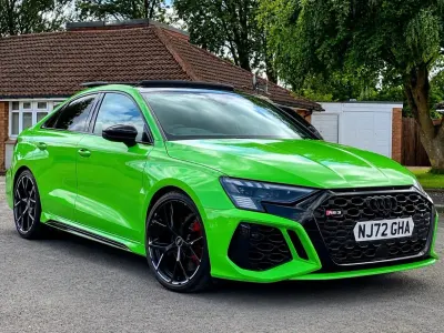 Used Audi RS3 Advanced 400 HP (294 kW) 2022 Green Sedan